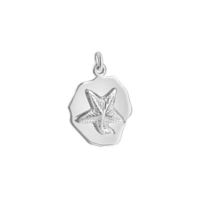 Ketten-Anhänger VIVANCE "925/-Sterling Silber glanz Seestern", weiß, Schmuckanhänger, Damen, ONE-SIZE, Silber 925 (Sterlingsilber), 2 g Image