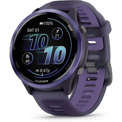 Garmin Forerunner 570 GPS Running Watch, 47 MM Indigo With Imperial Purple Band