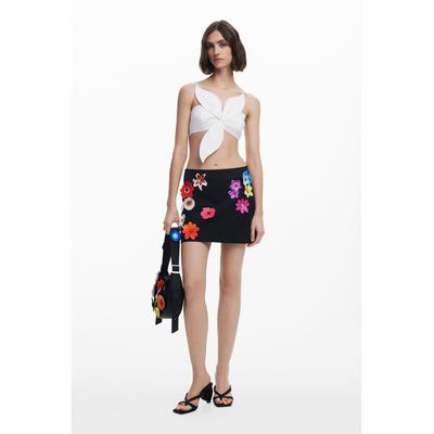 Tyler McGillivary floral mini skirt
