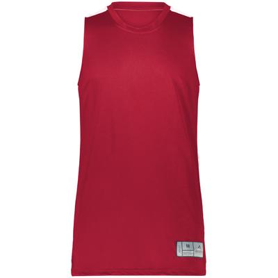 Augusta Sportswear 6928 Athletic Youth Swish Reversible Basketball Jersey T-Shirt in Scarlet/White size Large | Polyester