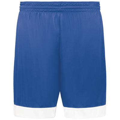 Augusta Sportswear 6929 Swish Reversible Basketball Shorts in Royal/White size XL | Polyester