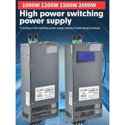 1000 W 1200 W 1500 W 2000 W Schaltnetzteil 0-12 V 15 V 24 V 27 V 36 V 48 V 60 V 72 V 110 V 220 V 300 V einstellbare CC CV psu smps Image