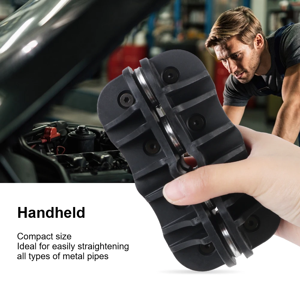 Rohr Draht Haarglätter Werkzeuge Kälte Werkzeuge Kupfer Aluminium Rohr Haarglätter Auto Reparatur Zubehör Tragbare Universal Image