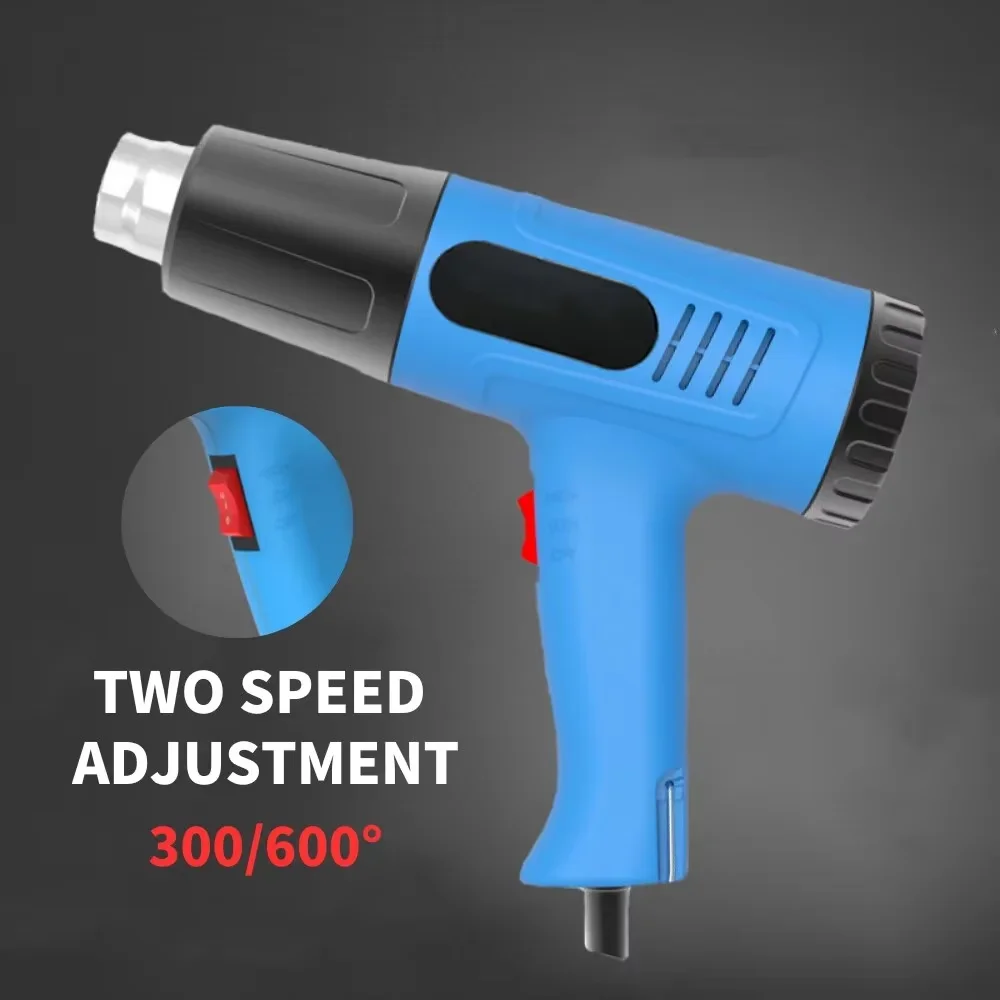 Heißluftpistole 2000 W temperaturverstellbares Heißluftgebläse für die mobile Reparatur von Haushaltsgeräten Image