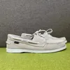 SEBAGO Herren Homme Authentische Docksides-Schuhe – Premium-Moc-Toe-Schnür-Bootsschuhe aus echtem