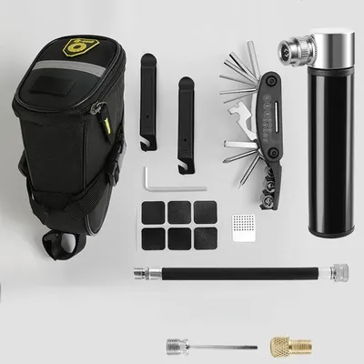 Tragbare Fahrrad Reparatur Tools Kit Fahrrad Reparatur Tools Kit Pumpe Reifen Patch Multi-funktionale Schlüssel Fahrrad Werkzeug Set Zubehör