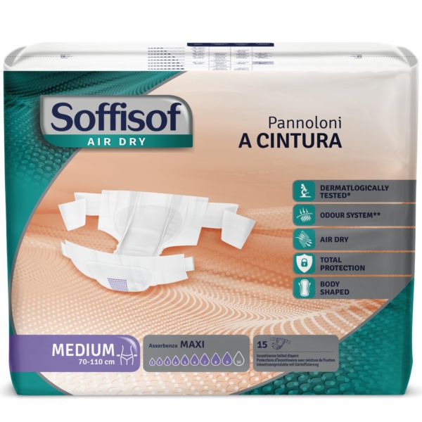 Soffisof Pannoloni con Cintura Maxi 15 St