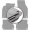 Tapis de voiture gris pour Audi A6 C6 berline, break, avant (2004-2006)