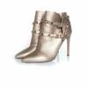 Rockstud Leder Stiefeletten