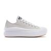 Sneaker CONVERSE "CHUCK TAYLOR ALL STAR MOVE PLATFORM", Gr. 39, schwarz-weiß (barely grau, weiß, schwarz), Textil, sportlich, Schuhe