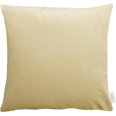 Dekokissen APELT "Arte" Gr. 1, beige (beige, unifarben), B:46cm L:46cm, Polyester, Dekokissen_Sitzkissen_Kissenhüllen, Kissenhülle ohne Füllung, 1 Stück Image