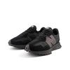 Sneaker NEW BALANCE "MS327", Gr. 47,5, schwarz (schwarz, schwarz), Textil, Synthetik, sportlich, Schuhe