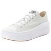 Sneaker CONVERSE "CHUCK TAYLOR ALL STAR MOVE PLATFORM", Gr. 37, schwarz-weiß (barely grau, weiß, schwarz), Textil, sportlich, Schuhe