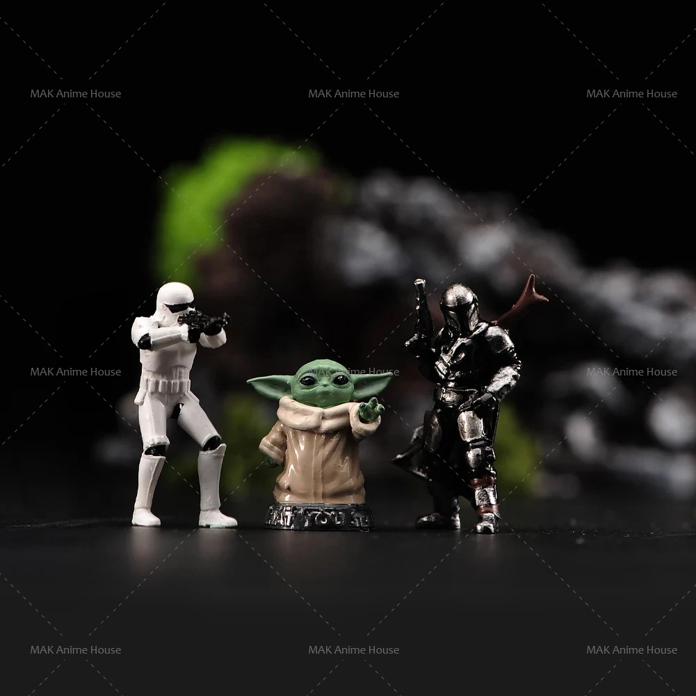 Bemalte Miniatur 1/64 1/43 Aliens Film Charakter Figur Modell Miniatur Kreative Fotografie Home Dekoration Auto Modell Spielzeug Image