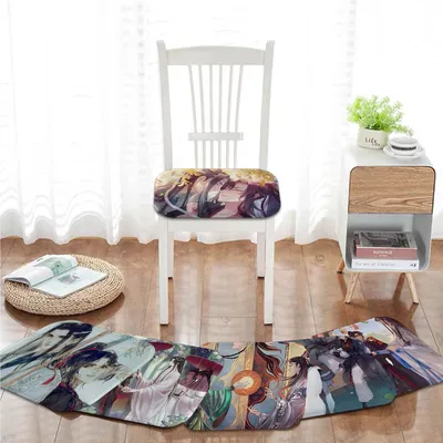 Mo dao zu shi kissen matte nordic drucks tuhl kissen weicher büro autos itz komfort atmungsaktiv 45x45cm sofa kissen Image