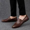 Business-Herren-Lederschuhe, bequem, klassisch, mit flachem Boden, formelle Outdoor-Party, tägliches Büro, elegante Herrenschuhe