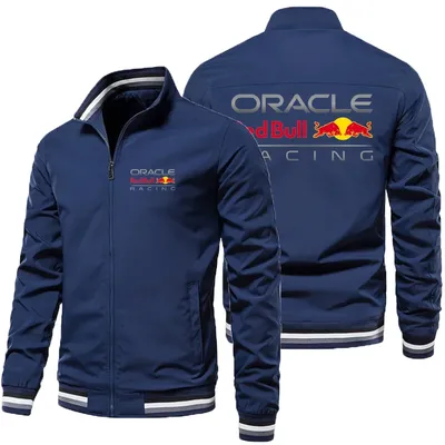 Red Bull Logo Racing Team Men Jackets Coat Spring Autumn Male Oversized Jacket Coats 2025 New Casual