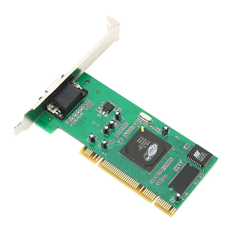 PCI VGA-Grafikkarte ATI Rage XL 8 MB 32 Bit Multi-Display-Traktorkarte PCI-Grafikkarte SDRAM VGA-Karte für Computer-Desktop Image