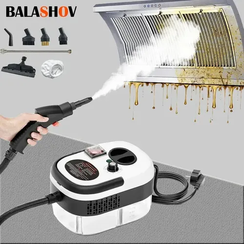 Nettoyeur à vapeur portatif haute température et pression 2500W, climatiseur, hotte de cuisine, Machine de nettoyage à vapeur pour voiture, nettoyage des sols