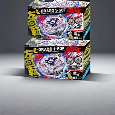 ECHTER TT BEYS BX-00 Oberer Typ und kontinuierlicher Typ: Lightning L-Drago 1-60F Battle X Booster Image
