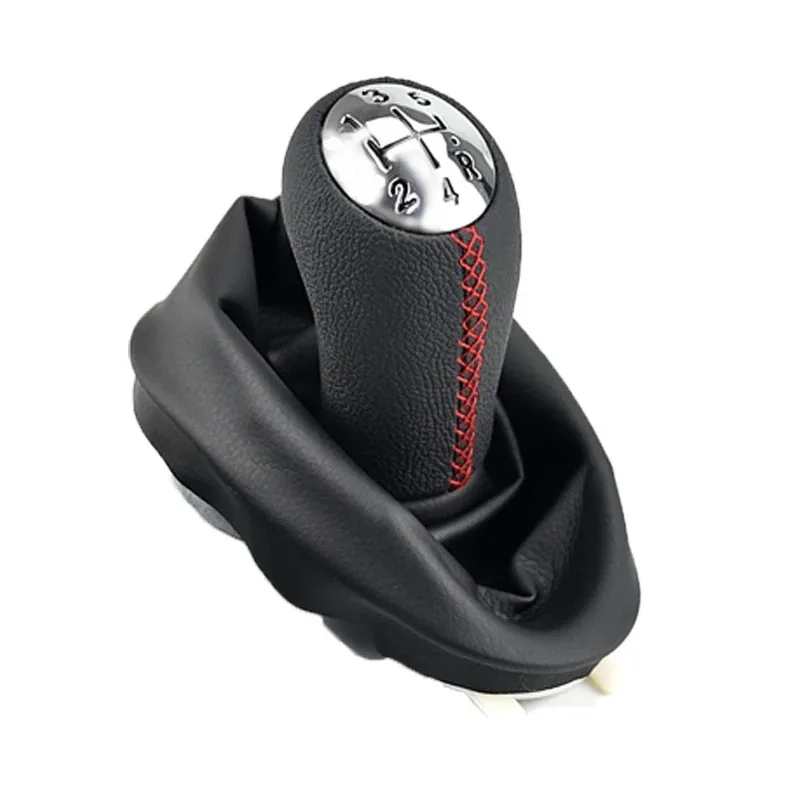 Pommeau de levier de vitesse de voiture avec couvercle de botte de guêtre de levier, 5 vitesses, Renault Clio 2, Renault Clio 3, Renault Megane 2, Renault Scenic 2 II, Renault Goo