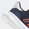 Sneaker ADIDAS SPORTSWEAR "X_PLR KIDS", Gr. 32, dunkelblau, semi impact orange, cloud weiß, Synthetik, Textil, sportlich, Schuhe