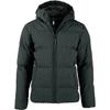 Steppjacke DEPROC ACTIVE "GILMOUR LRN Men", Herren, Gr. M (50), grau (anthrazit), 100% Polyester, sportlich, bequem, Langarm mit innenliegendem Gummizug, Jacken, auch in Großen Größen erhältlich