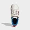 Klettschuh ADIDAS SPORTSWEAR "ADIDAS MARVEL SPIDER-MAN GRAND COURT E FÜR KINDER", Gr. 34, cloud weiß, pure ruby, bright blau, Synthetik, sportlich, Schuhe