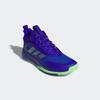 Basketballschuh ADIDAS SPORTSWEAR "OWNTHEGAME 3.0", Gr. 44, lucid blau, silber metallic, lime burst, Synthetik, Textil, sportlich, Schuhe