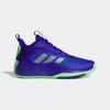 Basketballschuh ADIDAS SPORTSWEAR "OWNTHEGAME 3.0", Gr. 42, lucid blau, silber metallic, lime burst, Synthetik, Textil, sportlich, Schuhe