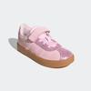 Sneaker ADIDAS SPORTSWEAR "KINDERSCHUH VL COURT 3.0 KIDS", Gr. 32, clear pink, clear pink, gum10, Leder, Synthetik, sportlich, Schuhe, Design auf den Spuren des adidas Samba