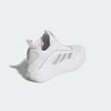 Basketballschuh ADIDAS SPORTSWEAR "OWNTHEGAME 3.0", Gr. 42,5, weiß (cloud weiß, silber metallic, grau one), Synthetik, Textil, sportlich, Schuhe