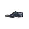 Schnürschuh ROY ROBSON "Businessschuh Echtleder", Herren, Gr. 45, blau, Leder, unifarben, elegant, Schuhe