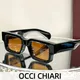 Square Polarized Sunglasses Men Plastic Thick Glasses Frame Luxury Brand Women Outdoor Sunglasses Original Acetate Sunglasses