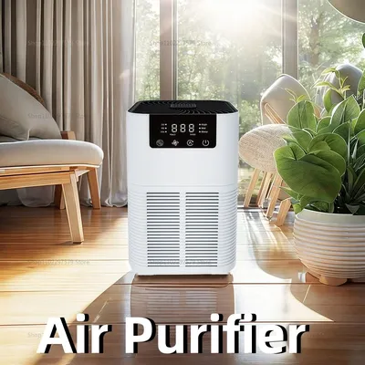 Air Purifier Smoke Odor Negativ Ion Generator Air Cleaner for Household HEPA Filter Efficient