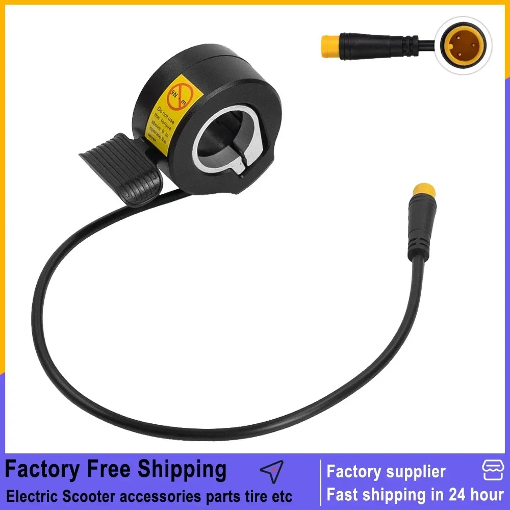 130 x Daumengas für Elektroroller/Fahrrad, Fingerdrossel, 3-polig, wasserdicht, WP-Stecker, E-Bike-Ersatzzubehör Image