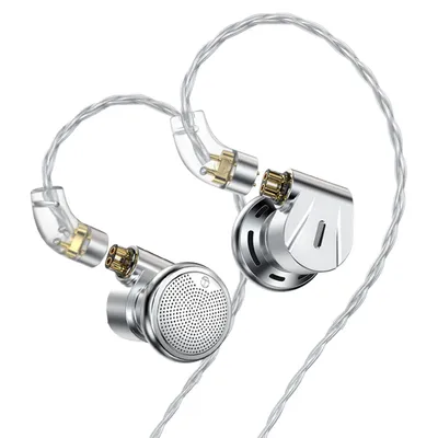 IIJJ-TRN EMX 14,2 mm dynamische Kopfhörer HIFI Audiophile-Grade 2PIN Beryllium-plattierte Membraneinheit Kopfhörer mit Geräuschunterdrückung Image