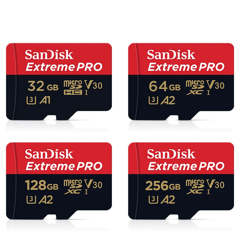 Extreme Pro Flash 128 GB Karte Micro SD Karte SDXC UHS-I 512 GB 256 GB 64 GB 32G U3 V30 TF Karte Speicherkarte Adapter für Kamera für DJI Image