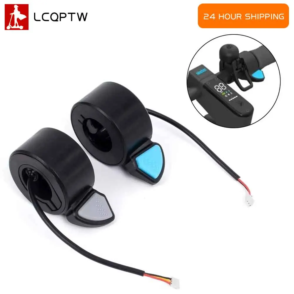 E-Scooter Accelerator Throttle Speed Dial Daumen Finger Bremse Set für Ninebot MAX G30D Scooter Accelerator Trigger Shifter Teile Image