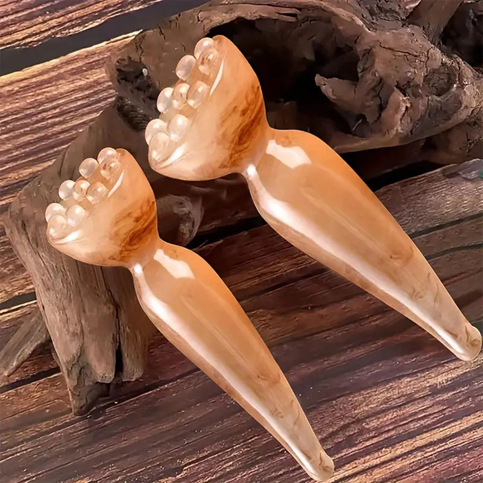 1/7 stücke Harz Gesicht Massage Werkzeuge Gua Sha Gesicht Hautpflege Massage Sticks Lotus Seedpod Form Gesichts Heben dunkle Flecken Pflege Werkzeug Image
