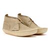 Clarks Originals Desert Rain Herren Stiefel Aus Veloursleder In Beige