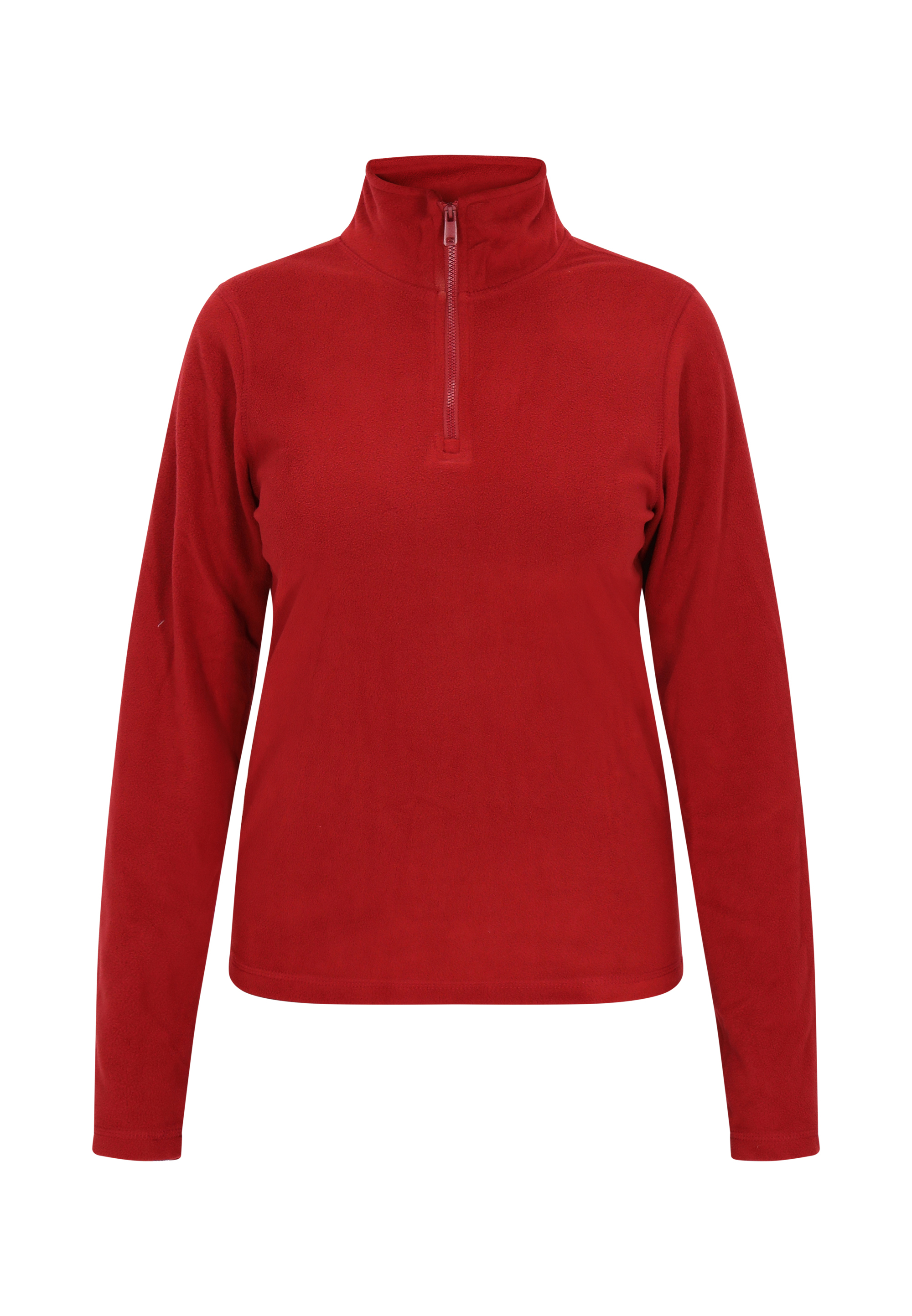 Faina Fleecepullover Damen Burgund Image