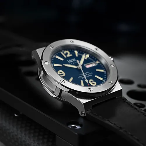 CARNIVAL – montre-bracelet mécanique pour hommes, étanche 50m, mouvement SEIKO, automatique, saphir, Double calendrier