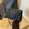 Mode femmes une épaule mode rétro petit sac carré bandoulière sac à main Style minimaliste femmes