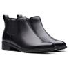 Chelseaboots CLARKS "Havisham Top", Damen, Gr. 37,5, schwarz, Leder, unifarben, klassisch, Schuhe, Stiefelette mit Wechselfußbett