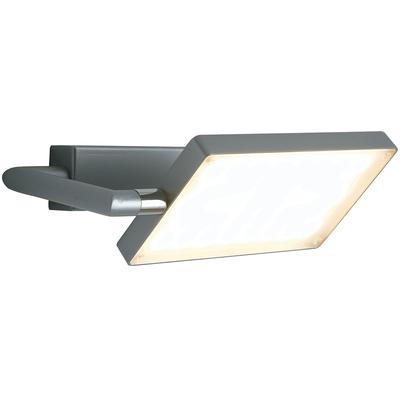 ECO-LIGHT LED Wandleuchte "BOOK", grau, B:22,5cm H:15cm L:15cm, Lampen, Wandstrahler Image