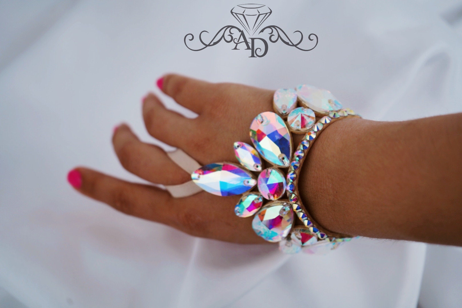 Braccialetti per ballo da sala, accessori per le mani, accessori per ballo da sala, accessori per ballo latino, gioielli per ballo latino