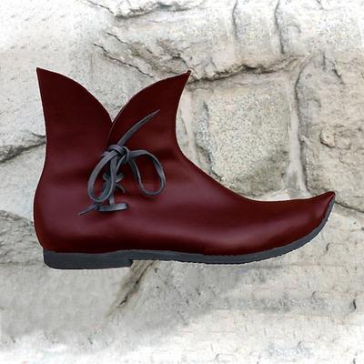 Retro Vintage Mittelalterlich Renaissance Schuhe Herren Keltisch Seeräuber Halloween Karneval Maskerade Maskerade Party Abend Erwachsene Schuhe Image