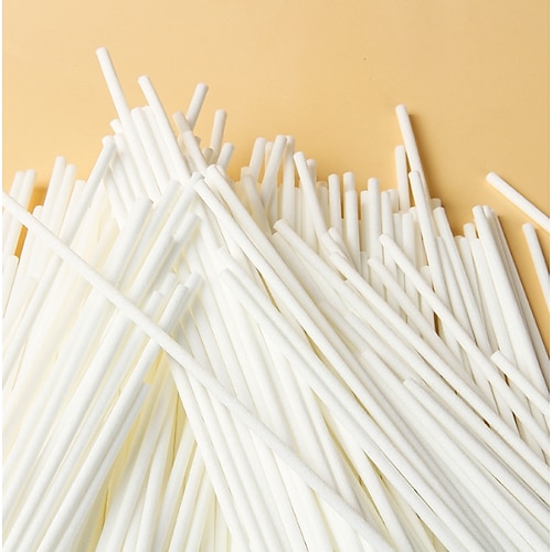 Nachfüllstäbchen für Diffusoren mit ätherischen Ölen, Duftstäbchen aus Schilf zur Lufterfrischung und Mückenabwehr, multifunktionales Aromatherapie-Zubehör für Zuhause, Bad, Büro, Hotel (ohne Öl) Image