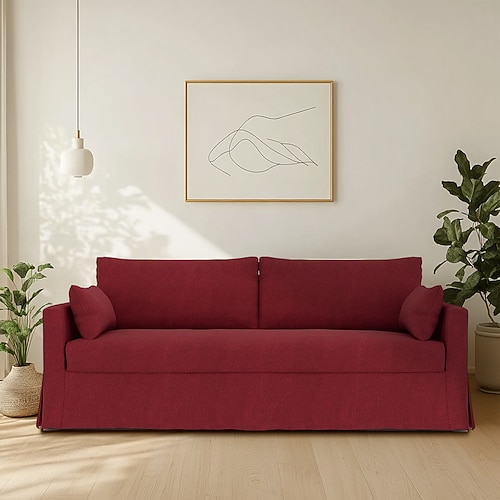 Sofabezug aus 100 % Baumwolle, passend für gesteppte Sofabezüge von Hyltarp Image